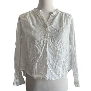 Madewell White Women's Blouse Size S
